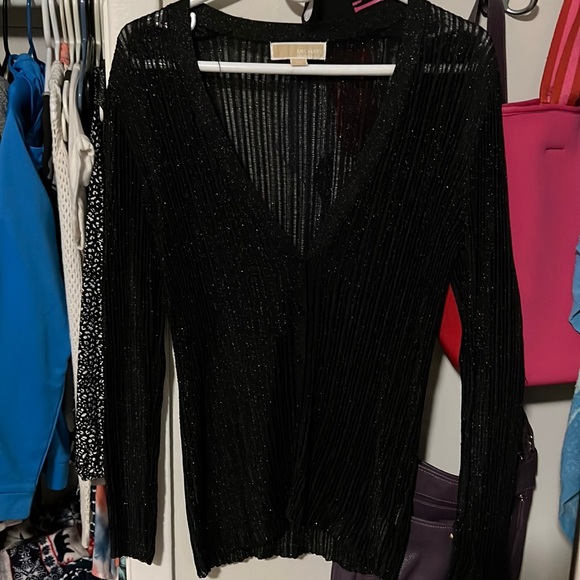 MICHAEL Michael Kors Sweaters - Michael Kors Black cardigan